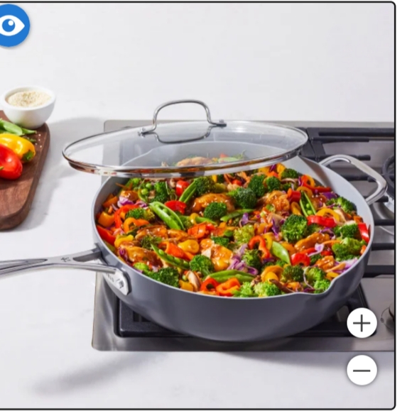 Henckels ceramic nonstick 5 quart saute pan - Picture 6 of 6